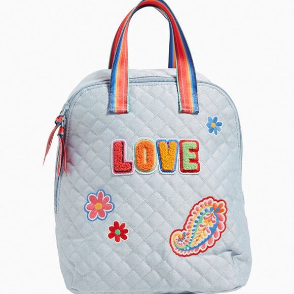 Set Vera Bradley Mini Totepack & Small Crossbody Love Is Love Rainbow Pride NWT - Picture 9 of 16